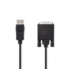 Nedis CCGP37200BK20 DisplayPort - DVI kábel 2,0 m fekete (CCGP37200BK20) kábel és adapter