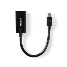 Nedis CCGT37650BK02 Mini DisplayPort 1.2 apa - HDMI anya Adapter kábel és adapter