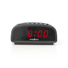 Nedis digitális ébresztőóra fekete (CLDK008BK) (CLDK008BK) ébresztőóra