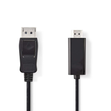 Nedis DisplayPort --> HDMI kábel 2m fekete (CCGP37100BK20) (CCGP37100BK20) kábel és adapter
