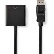 Nedis DisplayPort VGA/D-Sub Átalakító Fekete 20cm CCGB37351BK02 kábel és adapter