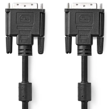 Nedis DVI-D Összekötő Fekete 3m CCGP32001BK30 kábel és adapter