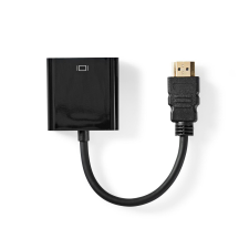 Nedis HDMI apa - (VGA + 3.5mm jack) anya Monitor Adapter kábel és adapter