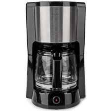 Nedis kávéfőző/ 12 csészéhez/ űrtartalom 1,5 l/ hőmérséklet fenntartó funkció/ fekete-ezüst kávéfőző
