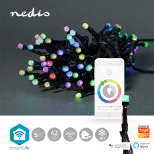 Nedis SmartLife Dekoratív LED | Húr | Wi-Fi | RGB | 42 LED&#039;s | 5.00 m | Android™ / IOS karácsonyi dekoráció