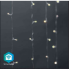 Nedis Smartlife intelligens karácsonyi 200LED-es fényfüggöny meleg- és hidegfehér,  WIFILXS02W200, Android -IOS, hangvezérlés, kül- és beltéri használat