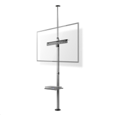 Nedis TVSM5750BK mennyezetig érő álló Tv-konzol 37–70" Max. 30 kg tv állvány és fali konzol