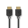 Nedis Ultra High Speed ​​HDMI ™ kábel | HDMI™ Csatlakozó | HDMI™ Csatlakozó | 8K@60Hz | 48 Gbps | 5.00 m | Kerek | 8.3 mm | Antracit | Doboz