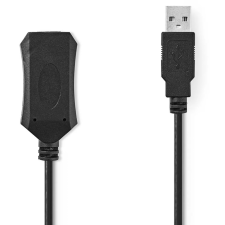 Nedis USB Hosszabbító Fekete 20m CCGL60EXTBK200 kábel és adapter