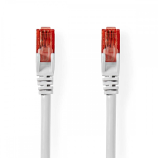 Nedis UTP CAT6 Patch kábel 0.5m Fehér kábel és adapter