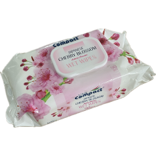  Nedves univerzális törlőkendő 90 darabos visszazárható műanyag tetővel "Japán cherry" tisztító- és takarítószer, higiénia