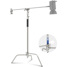Neewer 330cm Acél C- Stand Stúdióállvány + Boom Kar fotó állvány