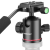 Neewer 360° Panoráma Gömb Állványfej - Ball head (Gyorskioldó-val) - Piros-Fekete