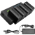 Neewer 4db 7.4V 6600mAh NP-F970 Akkumulátor + NP-F 4-Quadra Töltő