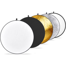 Neewer 5 in 1 Derítőlap, Fotós reflektor, derítő háttér (Kerek) 110cm háttérkarton