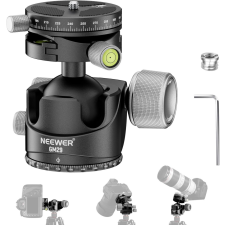 Neewer Alacsony Profilú Állvány Gömbfej/ Ball Head állványfej