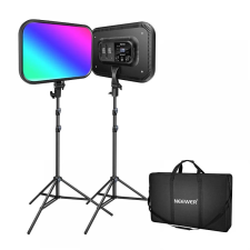 Neewer RGB168 RGB LED 60W 2500-8500K stúdió lámpa csomag stúdió lámpa