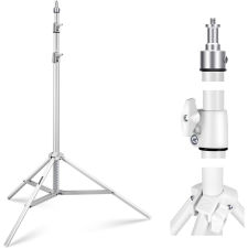 Neewer ST-200 Stúdióállvány (200cm) -Ezüst fotó állvány