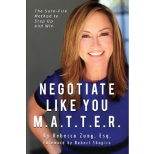  Negotiate Like YOU M.A.T.T.E.R. idegen nyelvű könyv