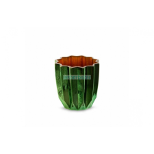  Negro üveg gyertyatartó zöld 10x10x10 cm gyertyatartó