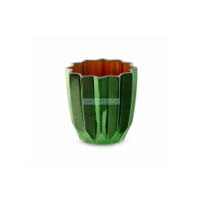  Negro üveg gyertyatartó zöld 12x12x12 cm gyertyatartó