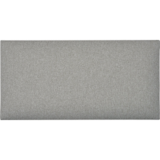  Négyszög alakú fali párna 60 cm x 30 cm világosszürke szövet lakástextília