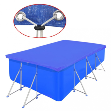 négyszögletes PE medencetakaró 90 g/m² 540 x 207 cm medence kiegészítő