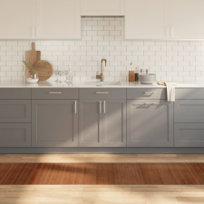  négyszögletű barna bambusz szőnyeg 60 x 400 cm lakástextília