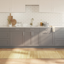  négyszögletű világos természetes bambusz szőnyeg 70 x 500 cm lakástextília