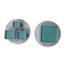  Négyzet alakú rugós kiszúró 2 db/csomag sütés és főzés