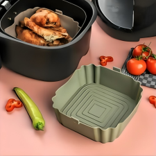 Négyzet szilikon forma forrólevegős sütőhöz 16 cm kisháztartási gépek kiegészítői