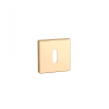  Négyzetrozetta APRILE Q SLIM 7MM GOLD PVD- Fényes arany színű PVD bevonat BB