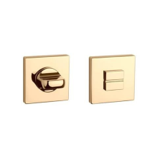 Négyzetrozetta APRILE Q SLIM 7MM LG - Fényes arany színű WC 4x4 zár és alkatrészei