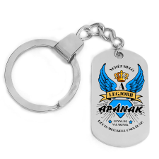  Nehéz meló a legjobb Apának lenni... kulcstartó, választható több színben kulcstartó