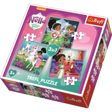 Nella, a lovag hercegnő kalandjai 3 az 1-ben puzzle készlet puzzle, kirakós