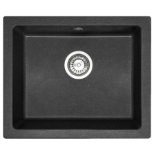  Nels gránit mosogató Fekete dots mosogatótálca