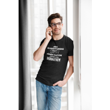  Nem élvezem mindig fekete póló egyedi ajándék