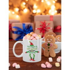  Nem vagyok elf bögre ajándéktárgy