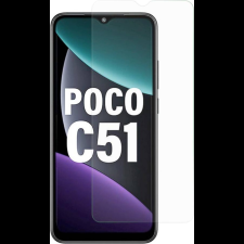 NEMO Xiaomi Poco C51 Előlapi Üvegfólia, Edzett, 9H, 0,3 mm ( ) mobiltelefon kellék