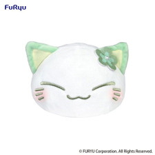 Nemuneko Cat plüssfigura zöld 18 cm plüssfigura