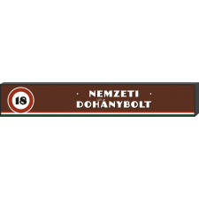 Nemzeti Dohánybolt világító tábla 300 cm x 50 cm led rendszer tartozék