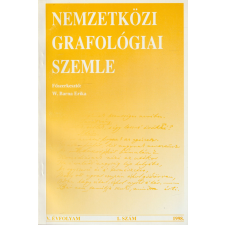  Nemzetközi grafológiai szemle 1998. 1.szám antikvárium - használt könyv