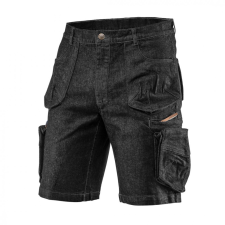 Neo 81-273-XS Farmer rövid munkanadrág, fekete, XS munkaruha