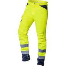 Neo 81-792-XXXL Munkanadrág, Láthatósági, Visibility, 60% Pamut, 40% Polyester, 260 Gsm, Citromsárga, XXXL (TOP-81-792-XXXL)