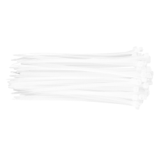 Neo KÁBELKÖTEGELŐ, gyorskötöző, 4,8mm x 200mm, fehér, 75db barkácsolás, csiszolás, rögzítés