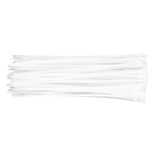 Neo KÁBELKÖTEGELŐ, gyorskötöző, 4,8mm x 300mm, fehér, 75db barkácsolás, csiszolás, rögzítés