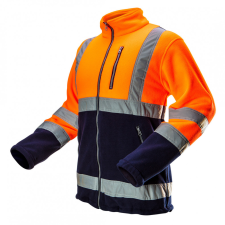 Neo láthatósági polár munkadzseki, narancssárga, XL láthatósági ruházat