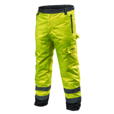 Neo Láthatósági Softshell Munkásnadrág, citromsárga, XXL láthatósági ruházat