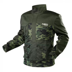 Neo Munkadzseki terepmintás, 60% pamut, 40% polyester, 255 g/m2, méret: S