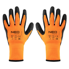 Neo Munkakesztyű, hőszigetelt, latex bevonatú poliészter, 2242X, 10" védőkesztyű